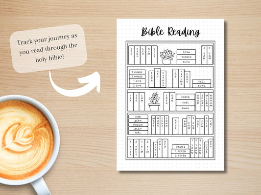 Bible Reading Tracker | Scripture Reading Log